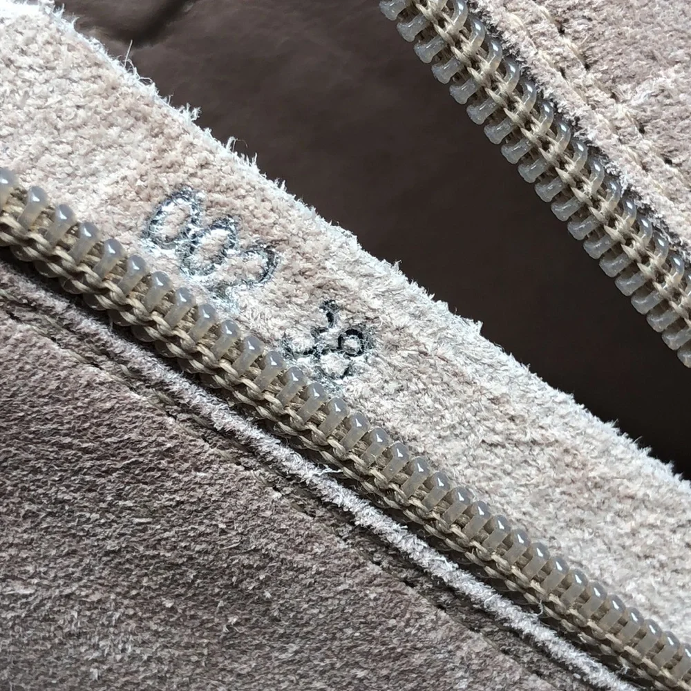 NEW Antelope Boots Fran Wedge Boot Blush Pink Suede Leather Platform Size 38 - Picture 13 of 15